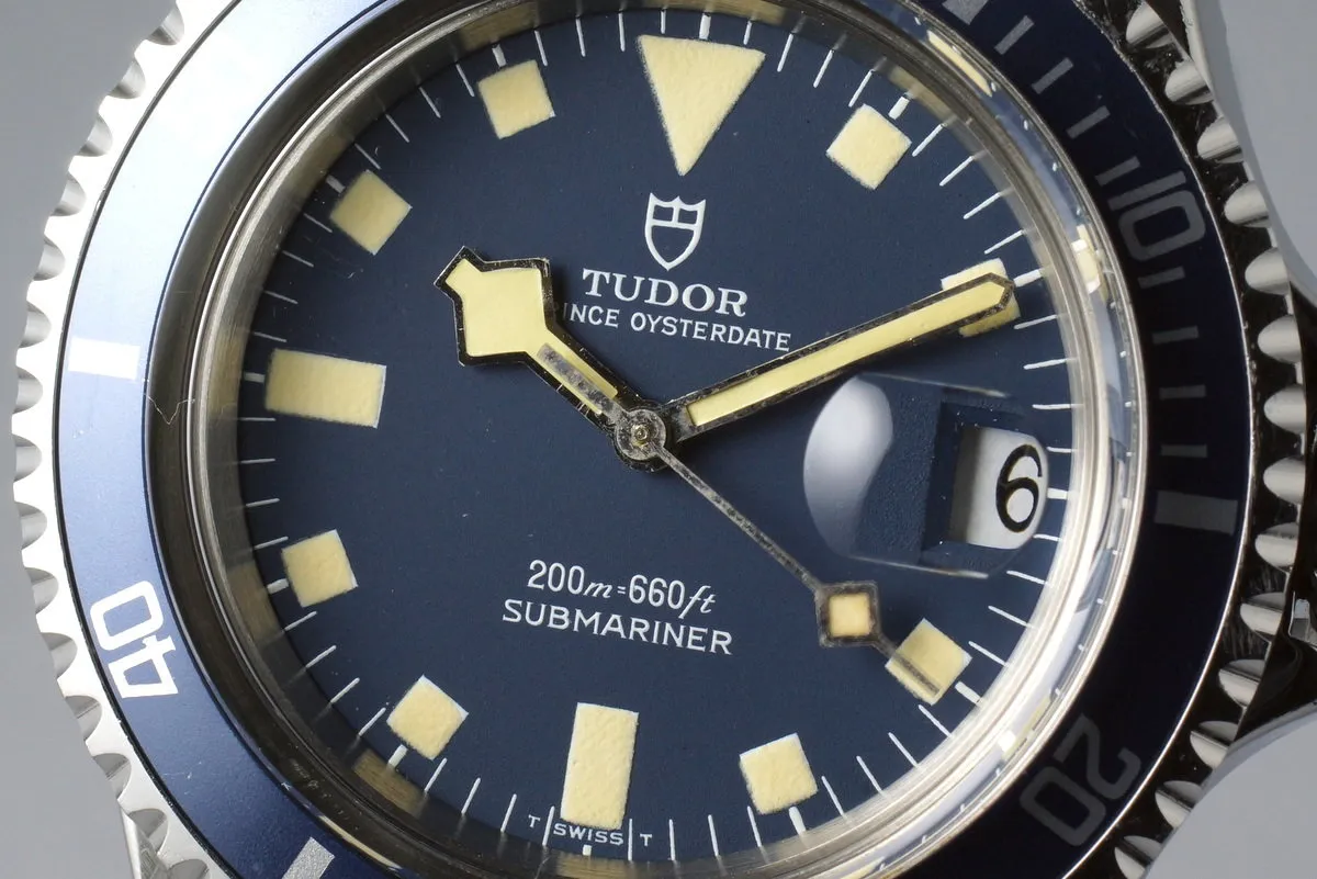 1975 Tudor Blue Submariner 9411/0 Snowflake