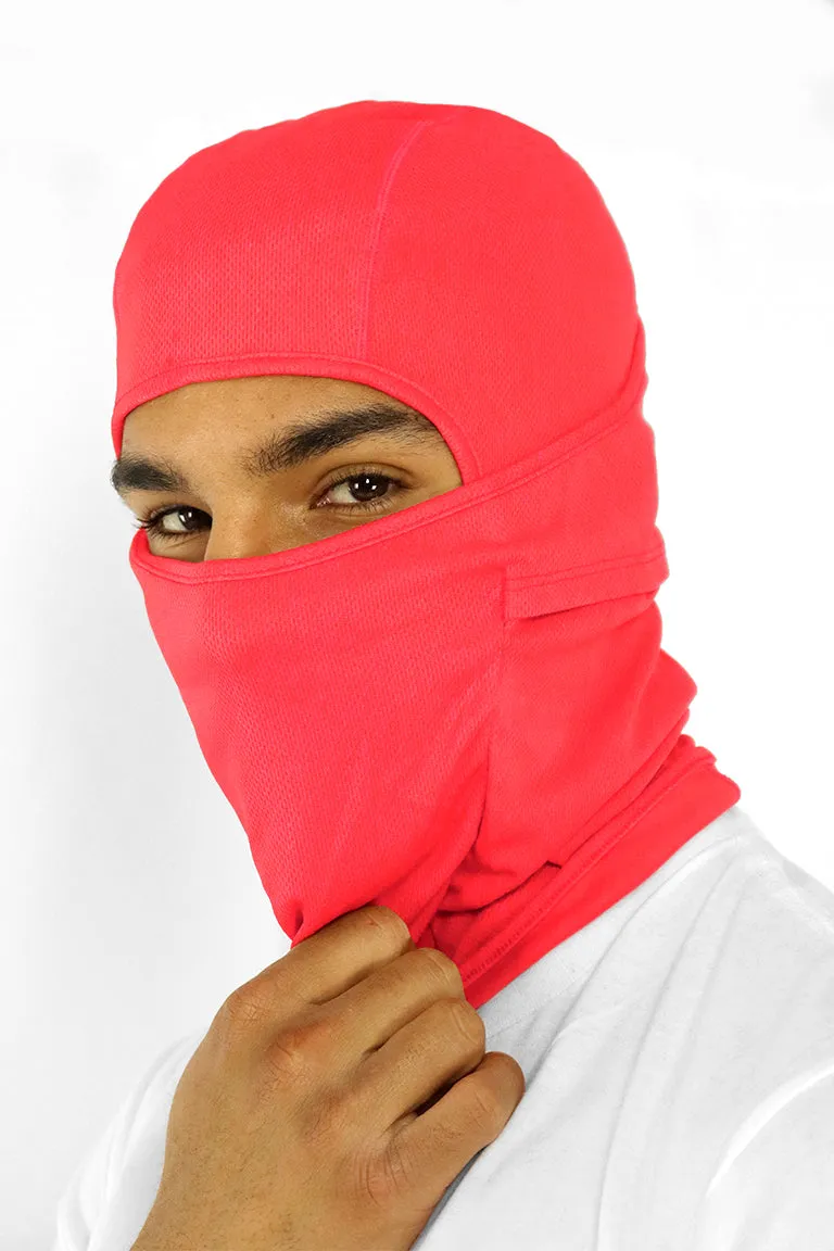 Balaclava Face Mask Hot Pink