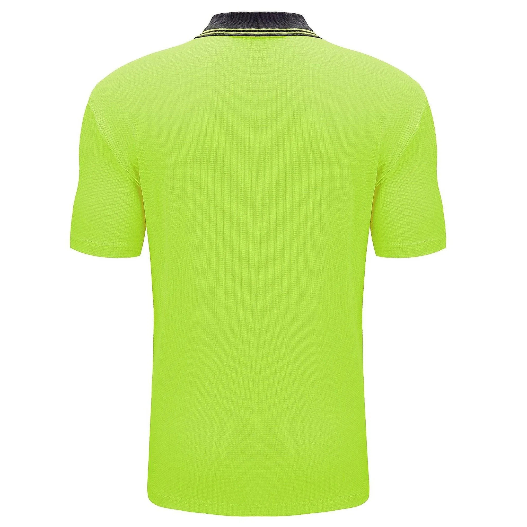 Big Bee Mens Hi Vis Polo Shirts, Short Sleeve