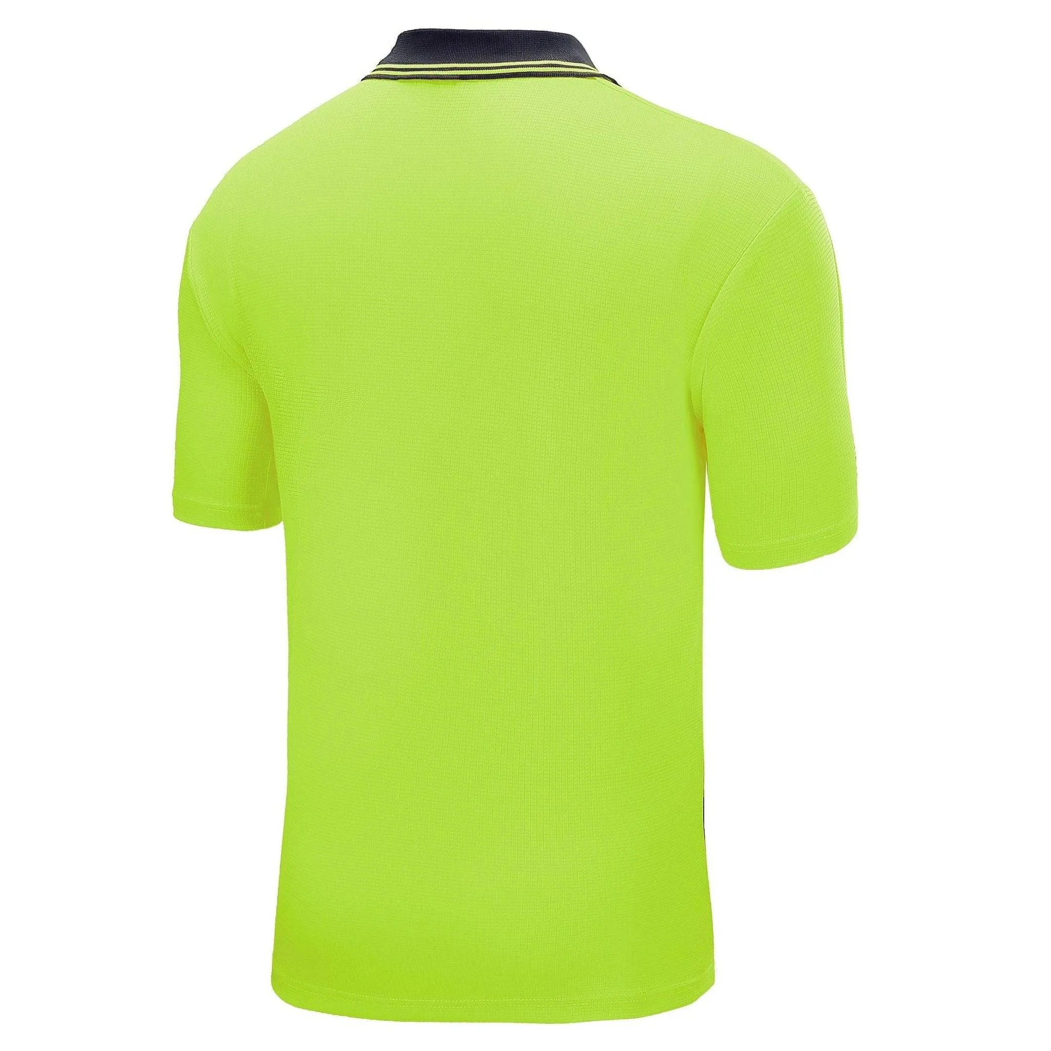 Big Bee Mens Hi Vis Polo Shirts, Short Sleeve