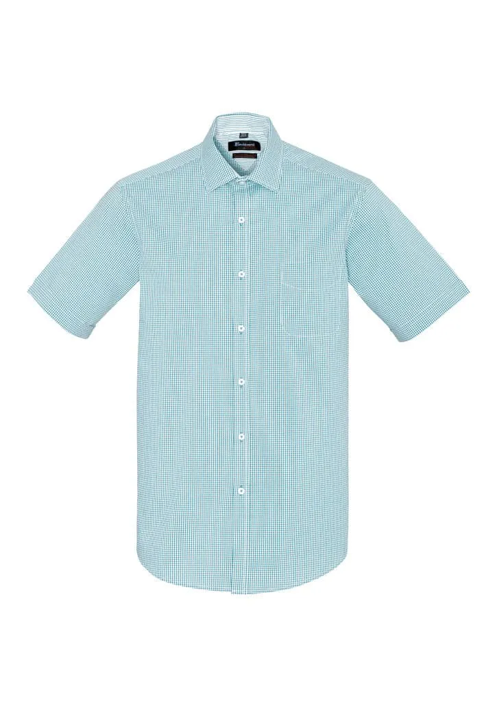 Biz Corporates Newport Mens Short Sleeve Shirt 42522