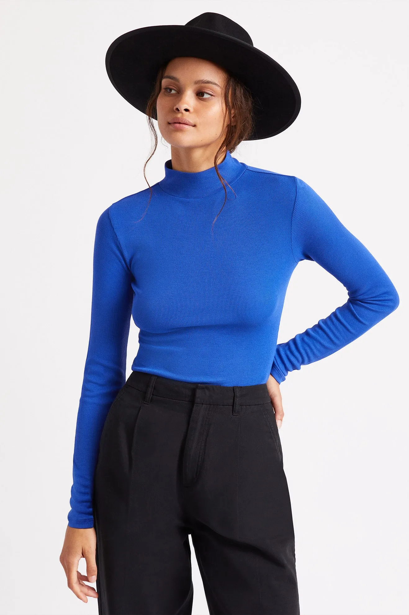 Brixton Womens Blitz Long Sleeve Turtleneck