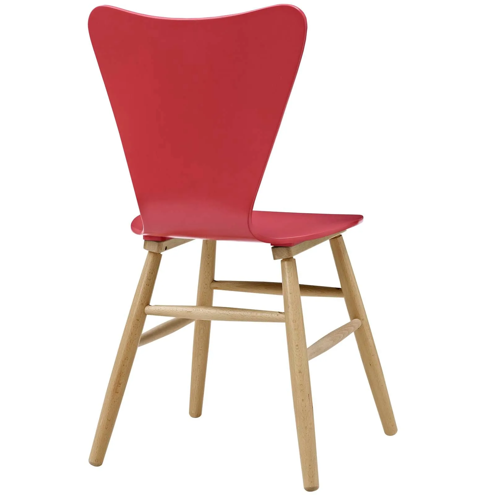 Cascade Dining Chair Set of 4 Red EEI-3380-RED