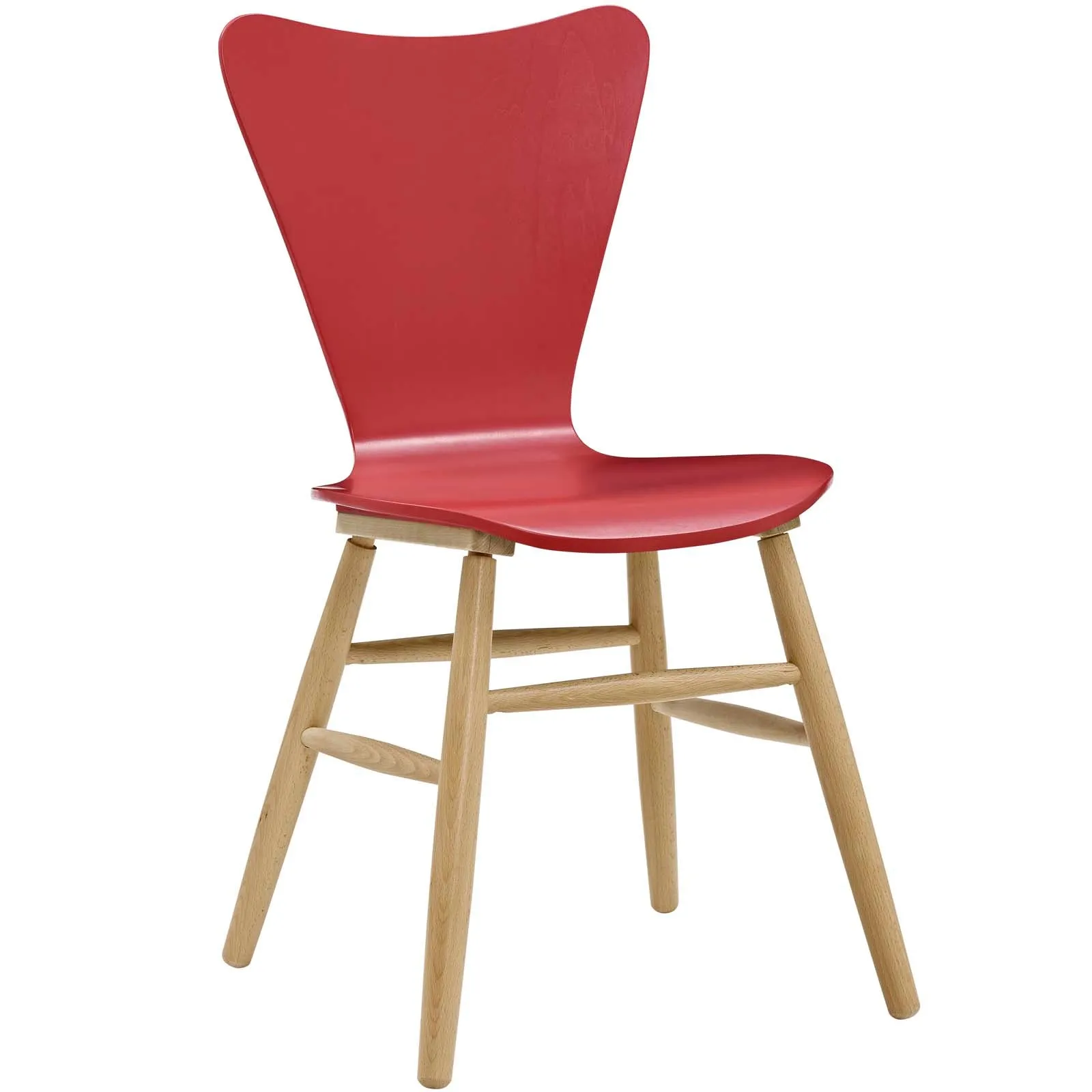 Cascade Dining Chair Set of 4 Red EEI-3380-RED