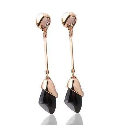 Classic Elegant Long Earrings