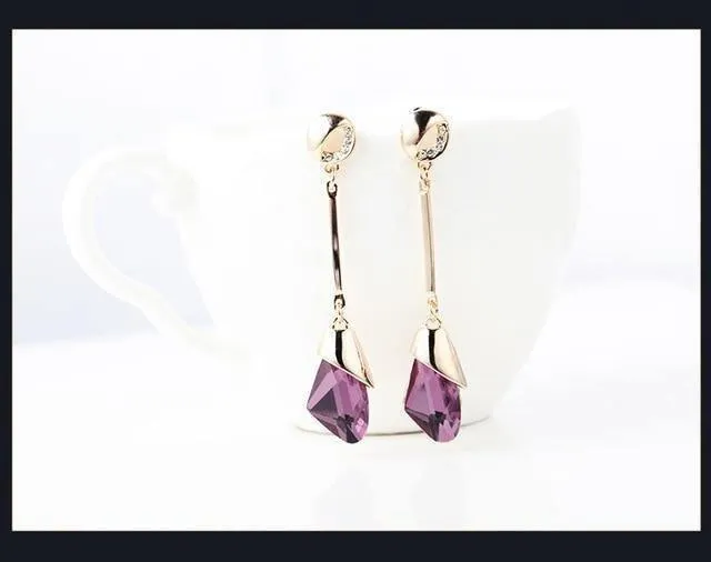 Classic Elegant Long Earrings