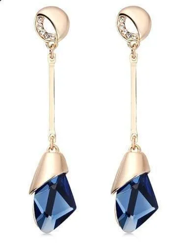 Classic Elegant Long Earrings