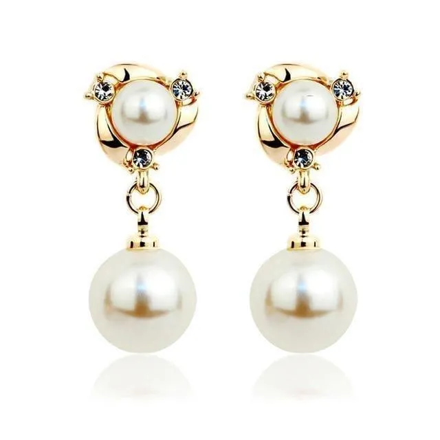 Classic Elegant Long Earrings