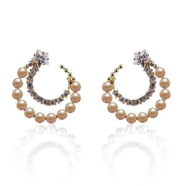 Classic Elegant Long Earrings