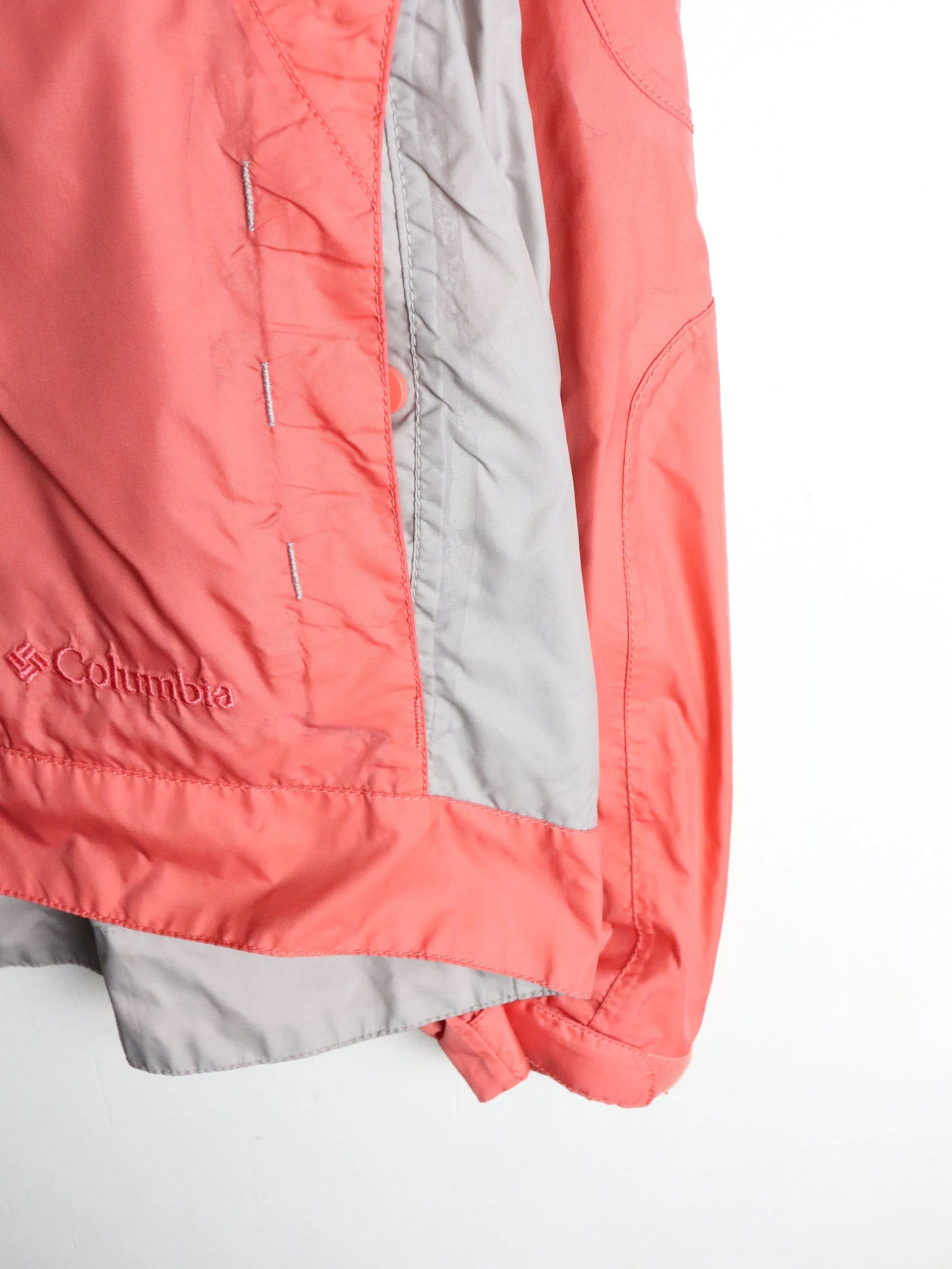 Columbia Windbreaker Womens XL Pink Jacket