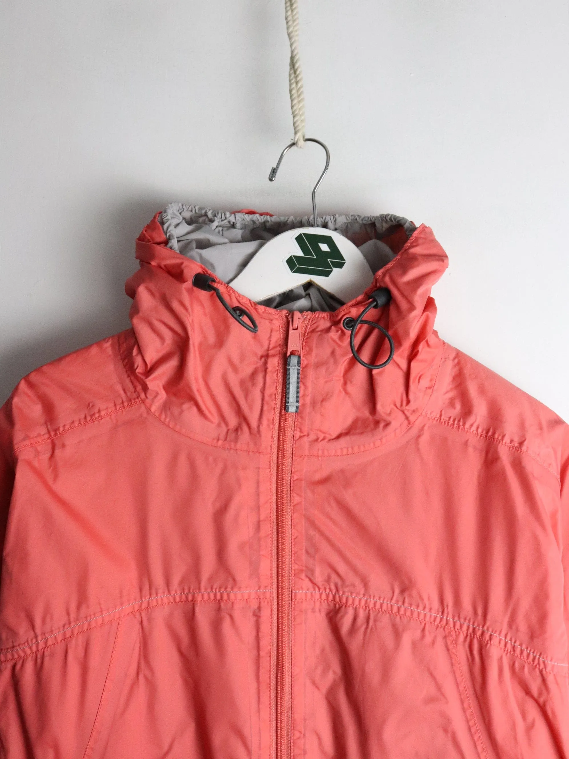 Columbia Windbreaker Womens XL Pink Jacket