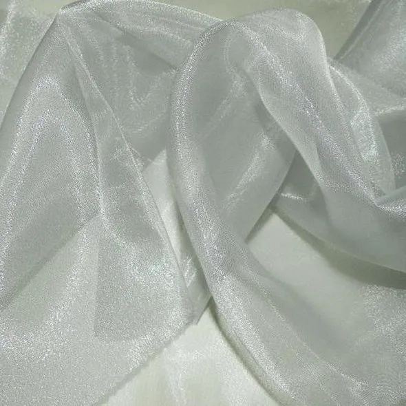 Crystal Organza Table Runner in Gray L 127