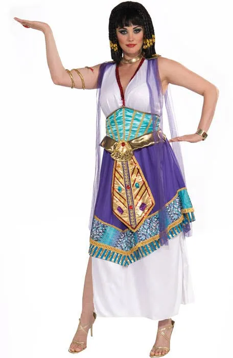 Egyptian Womens Plus Size Lotus Cleopatra Costume