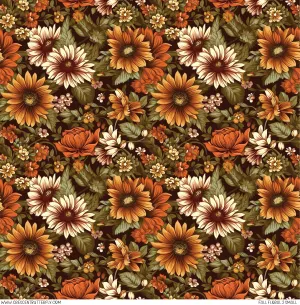 Fall Floral 2 Small Printed Vinyl Sheet-Tumbler Wrap