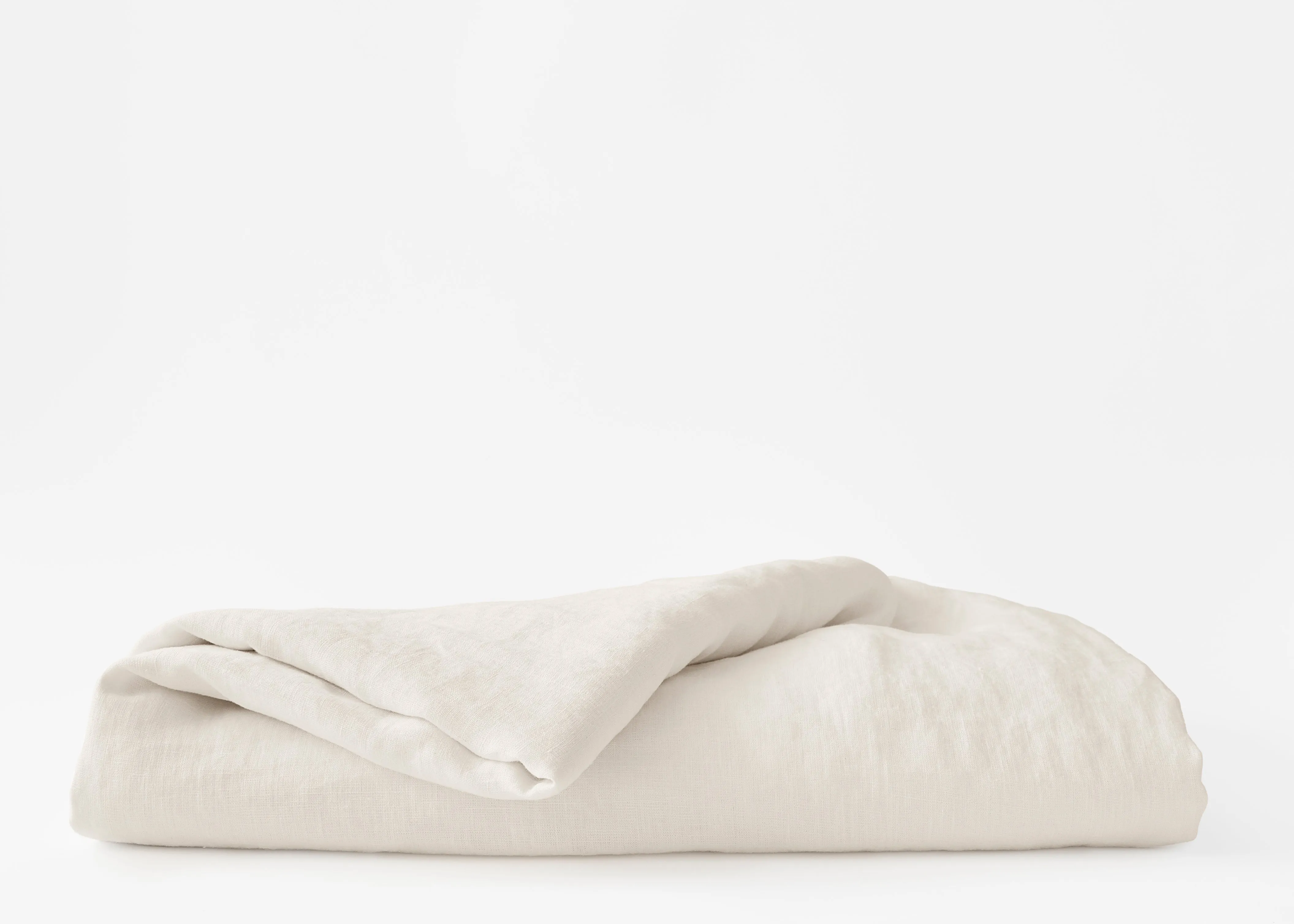 Hemp Top Sheet in Oat Milk