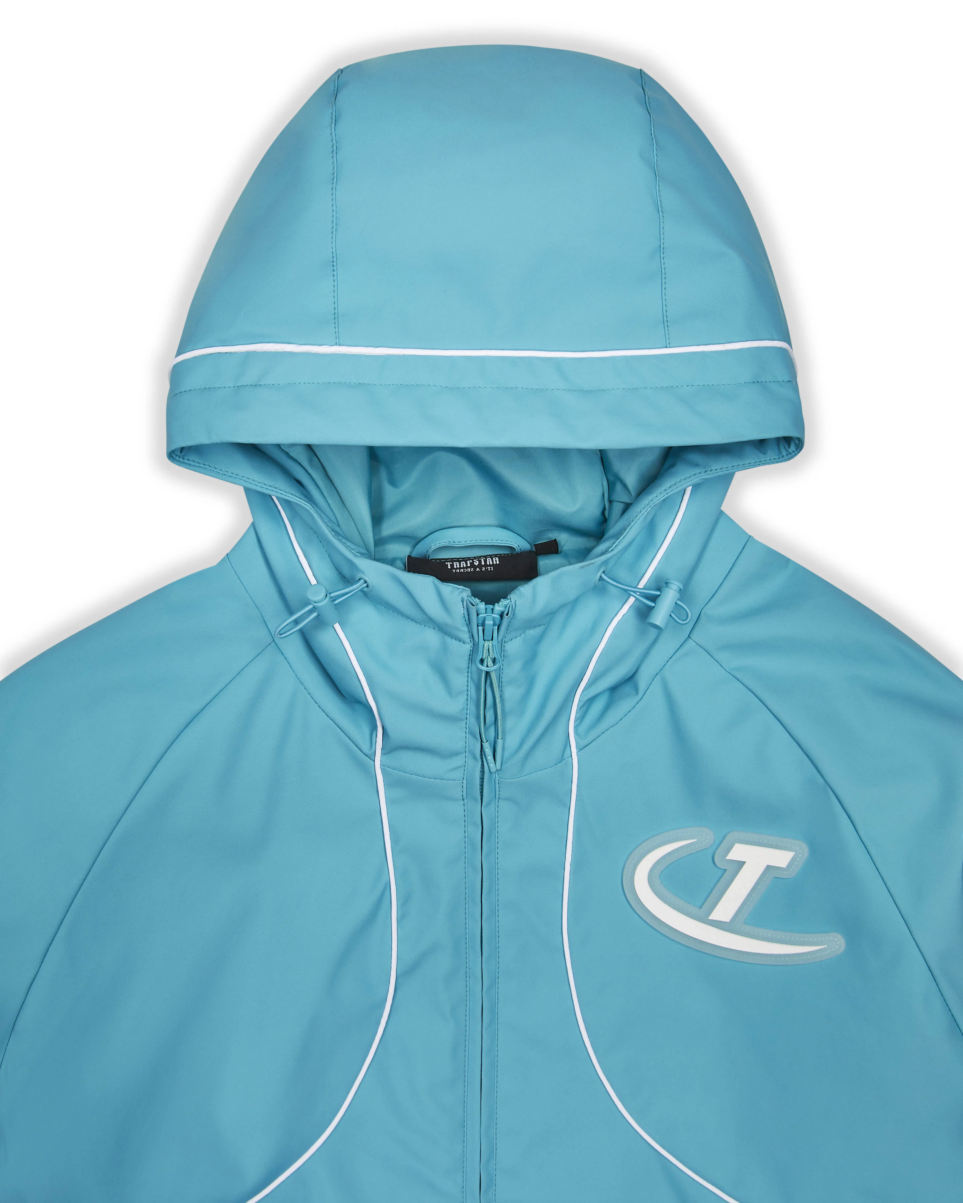 Hyperdrive Piped Padded Windbreaker - Teal