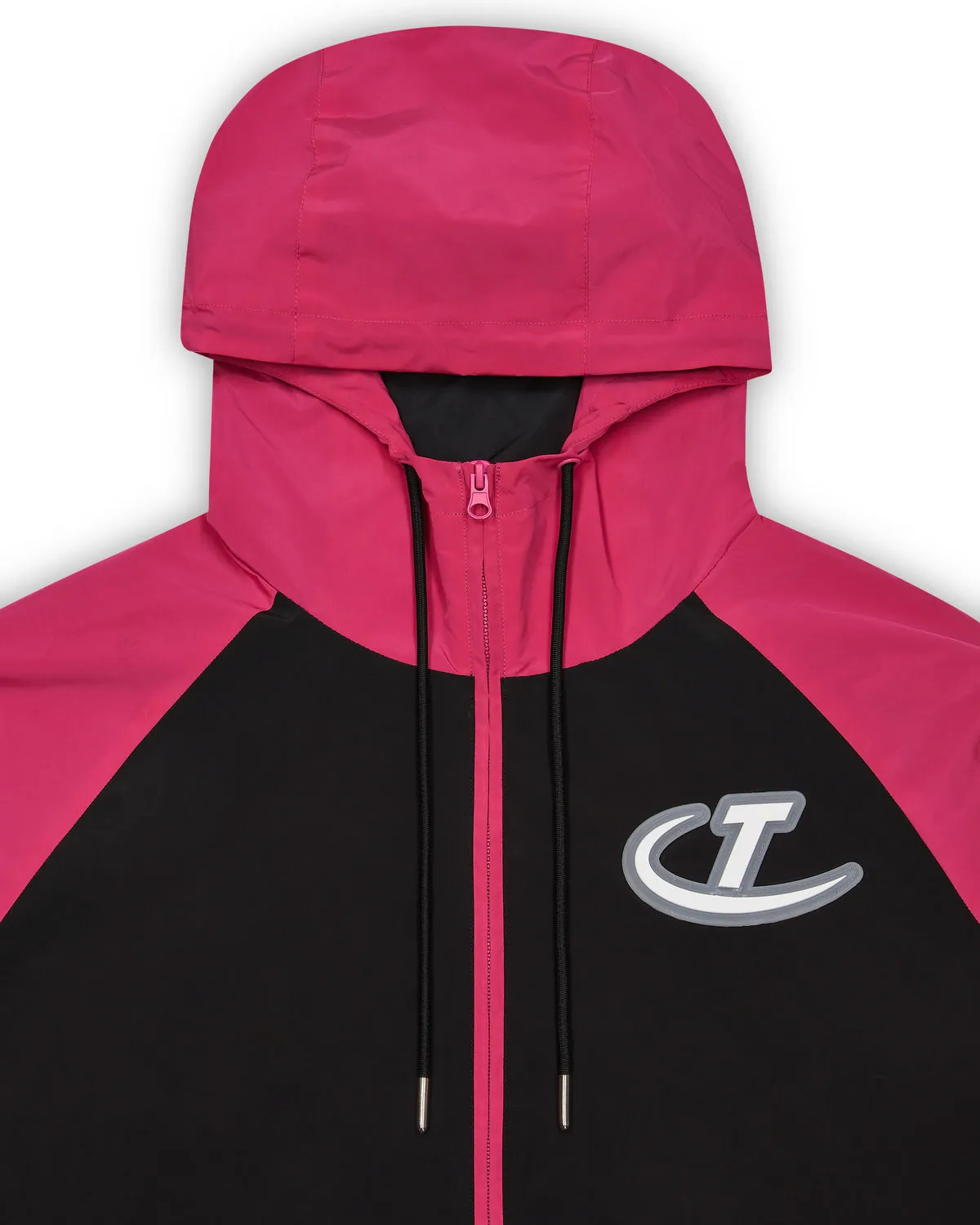 Hyperdrive Windbreaker - Black/Hot Pink