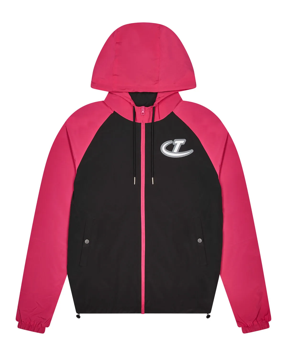 Hyperdrive Windbreaker - Black/Hot Pink