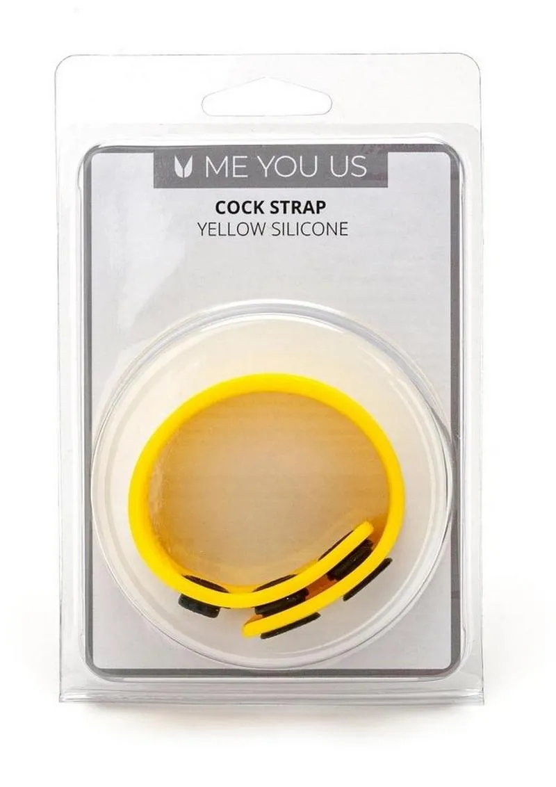 ME YOU US Silicone Cock Strap