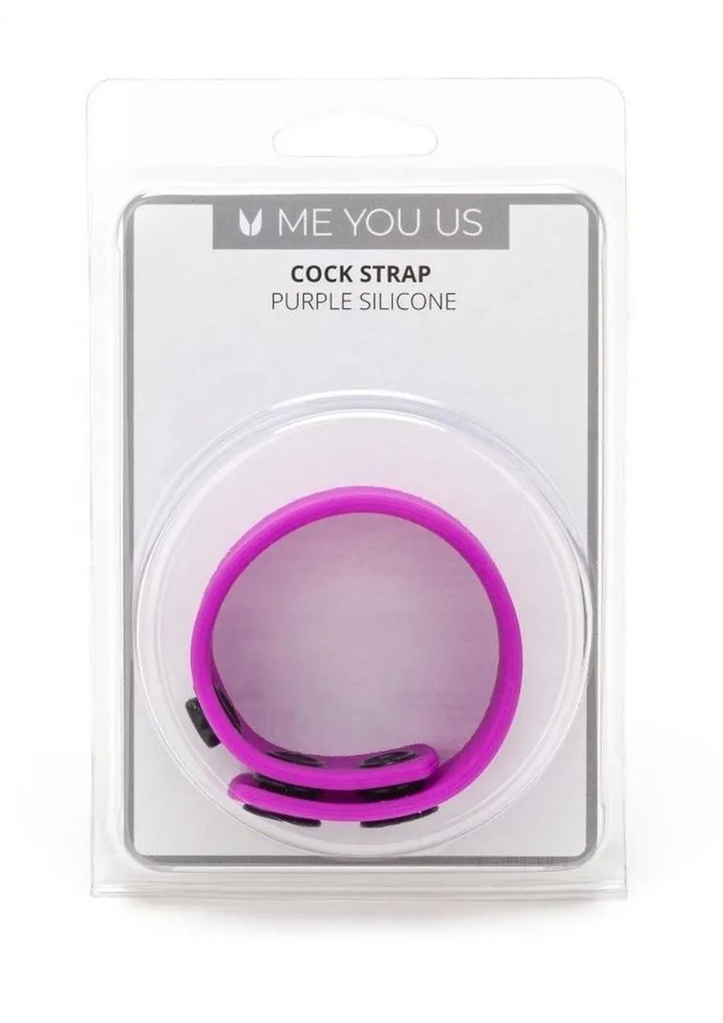 ME YOU US Silicone Cock Strap