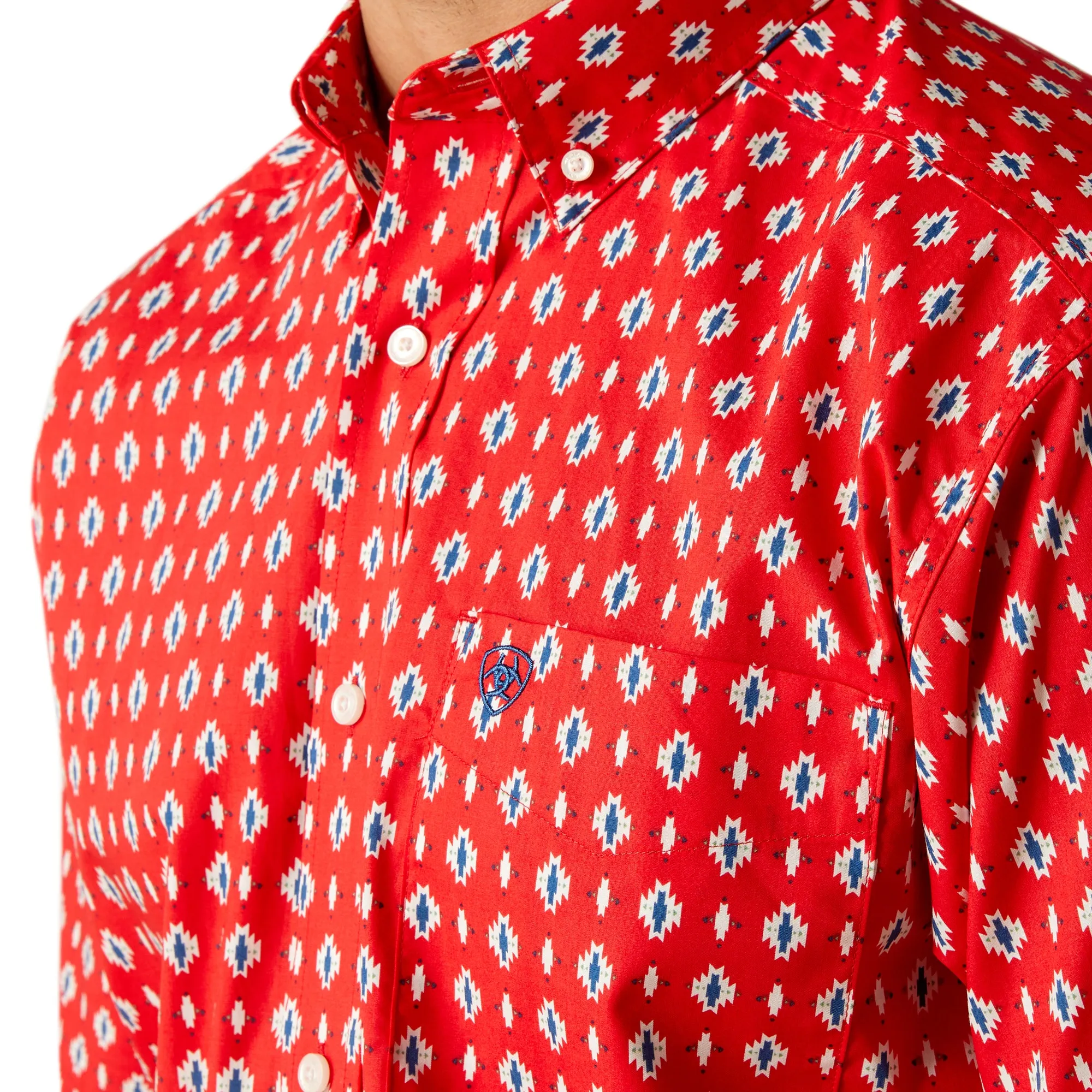 Men's Decker Short Sleeve Shirt Beacon Red