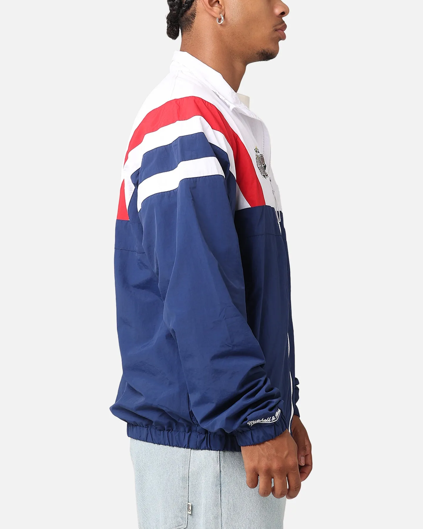 Mitchell & Ness Sydney Roosters Full Zip Spray Jacket White/Red/Navy