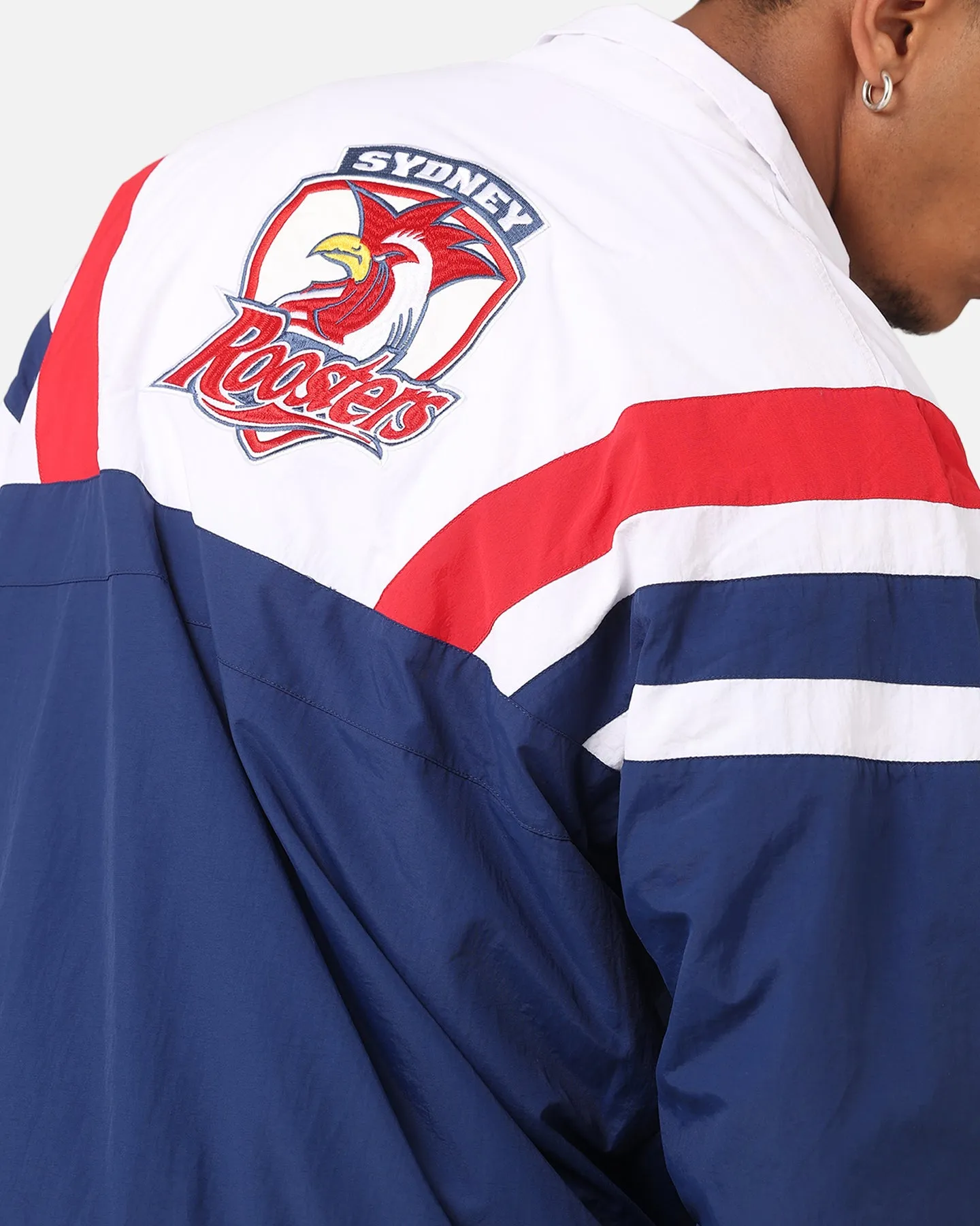 Mitchell & Ness Sydney Roosters Full Zip Spray Jacket White/Red/Navy