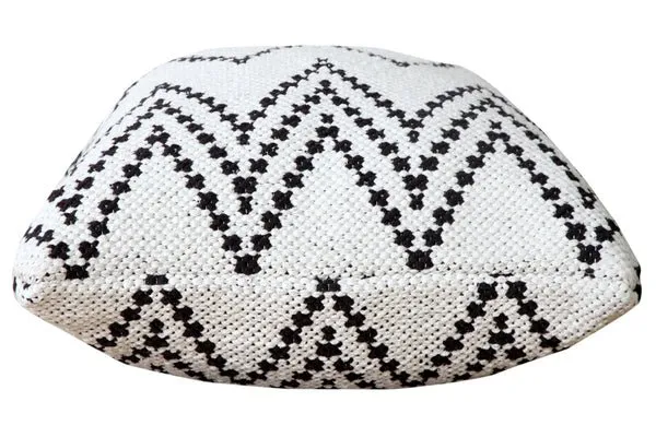 Modern Motif 07754WHT White Pillow