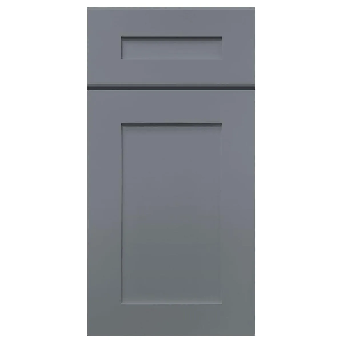 Mullion Door Wall Kitchen Cabinet WMD3030 Colonial Gray LessCare 30 in. width 30 in. height 12 in. depth