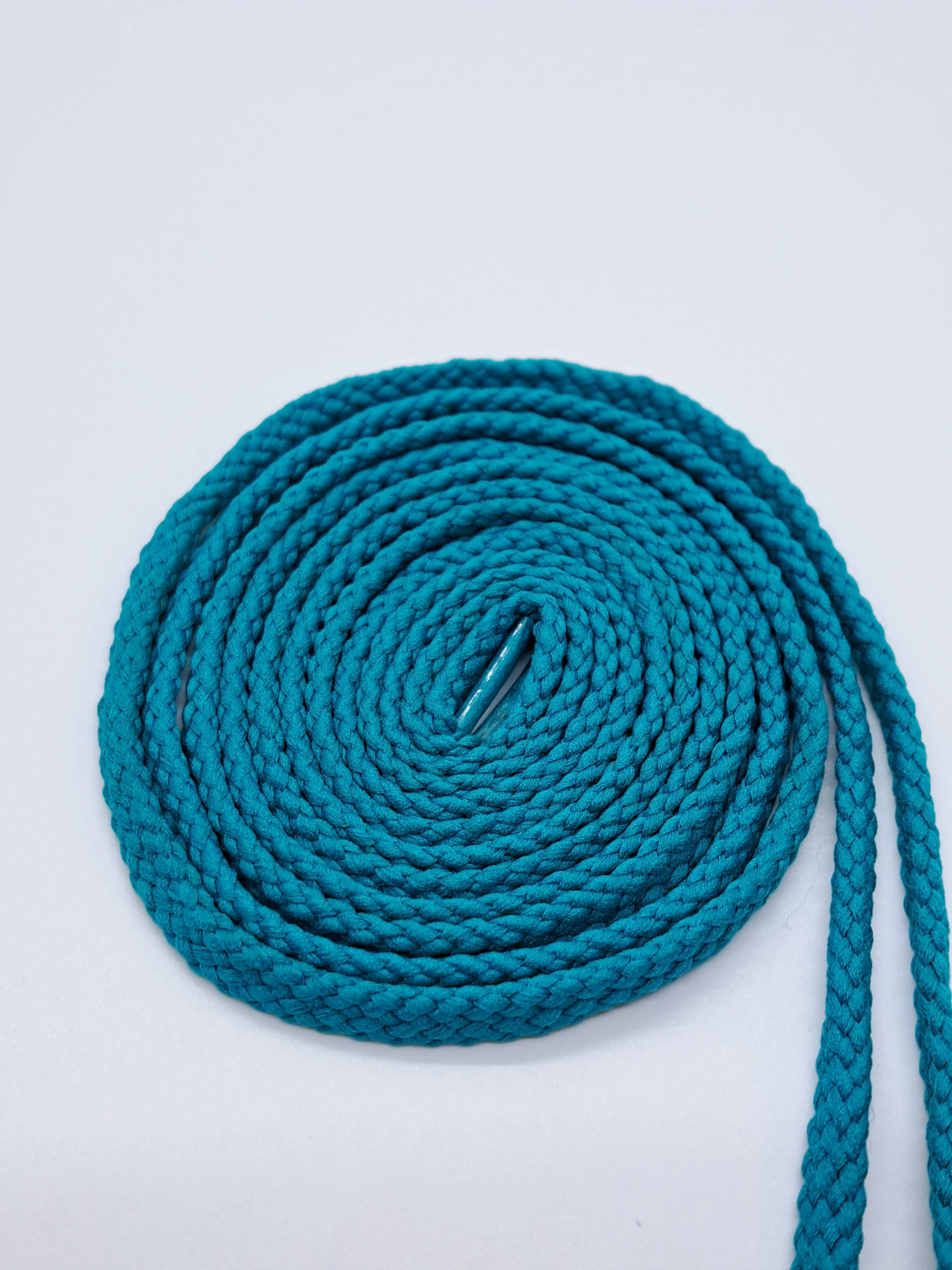 Narrow Flat Shoelaces - Teal