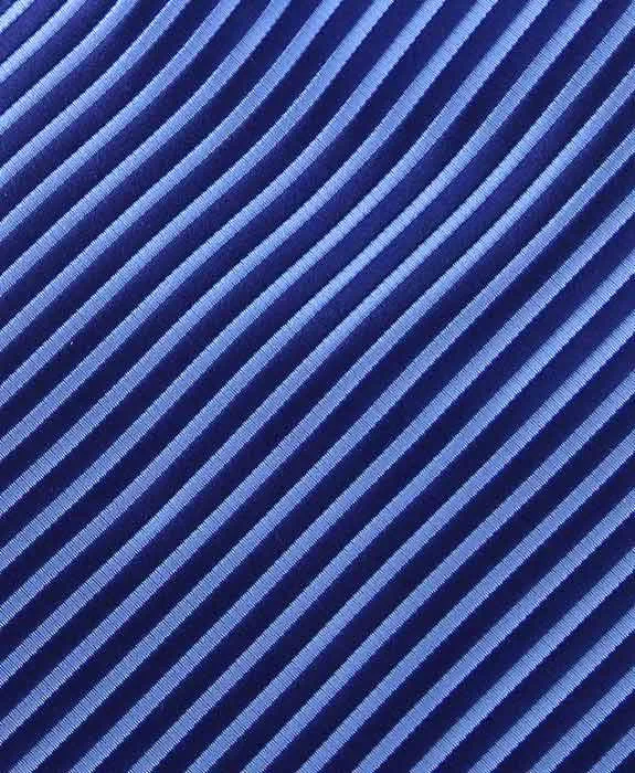 Navy & Blue Striped Tie