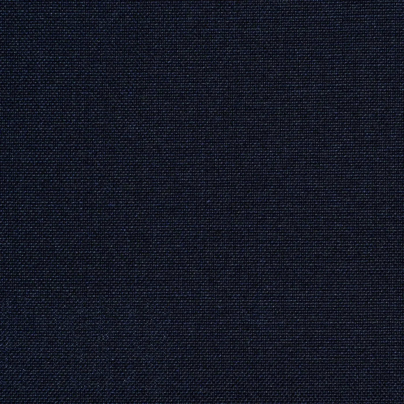 Navy Blue Wool & Polyester Suiting