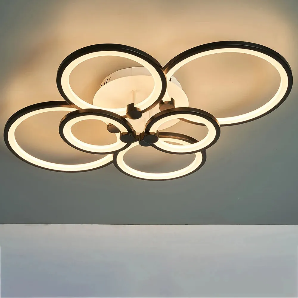 NEO Oqaz Multi Circle Rings Hot Modern Led Ceiling Lights