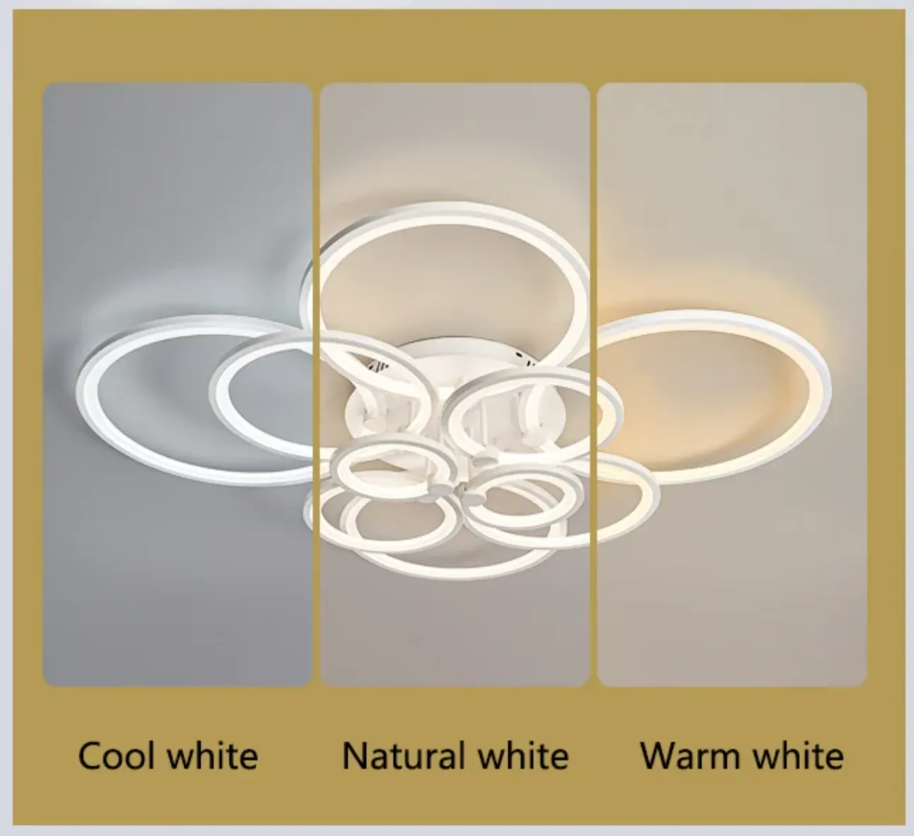 NEO Oqaz Multi Circle Rings Hot Modern Led Ceiling Lights