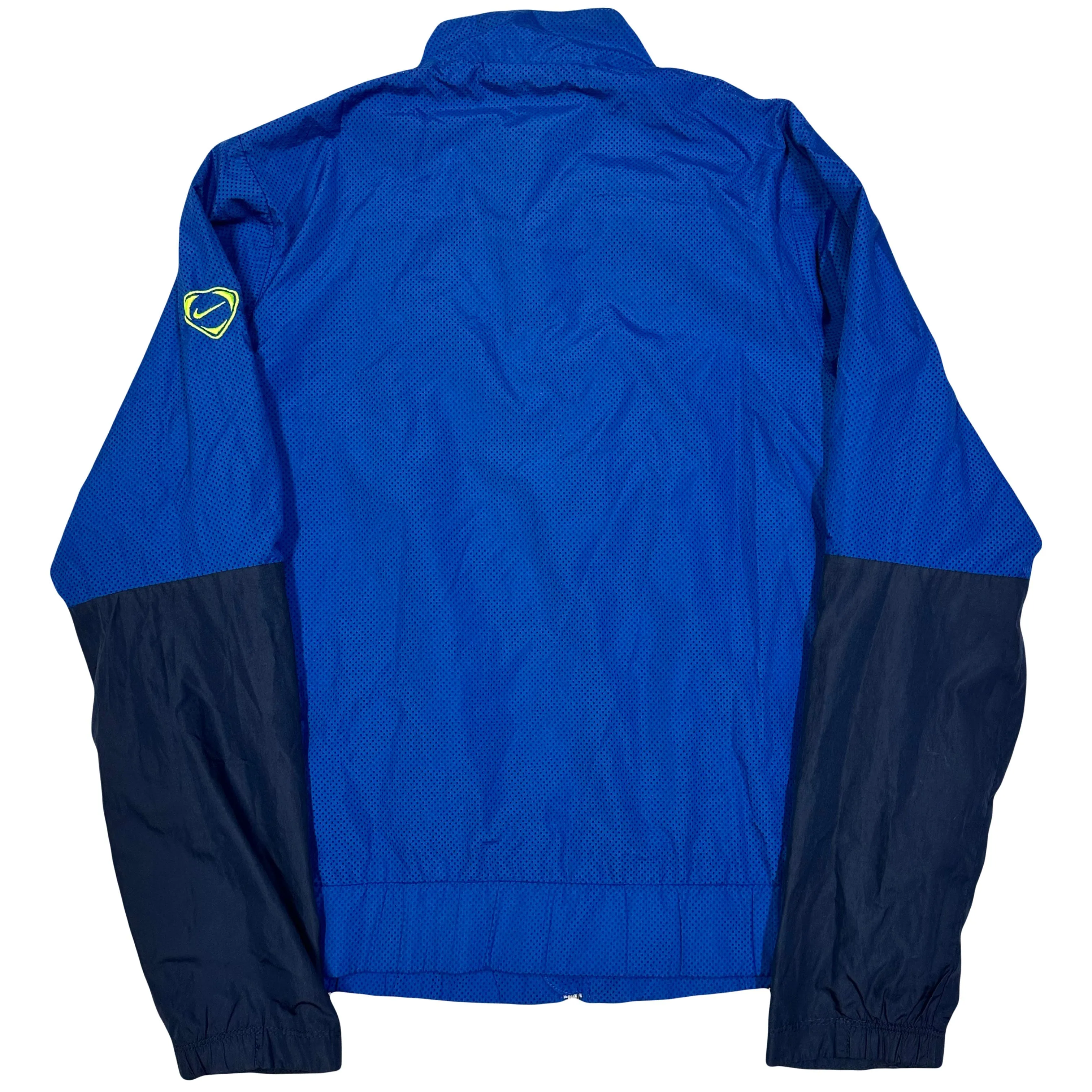 Nike Barcelona 2009/10 Tracksuit Top In Blue ( M )