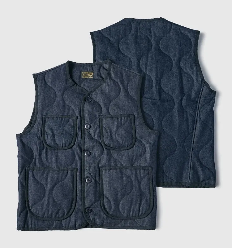 Nylon Quilted Military Uniform Lightweight Men's Vest