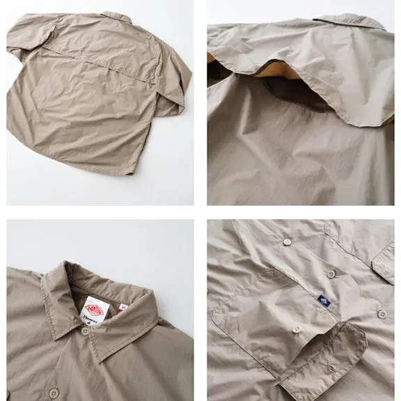 Nylon Tusser Overshirt - Taupe