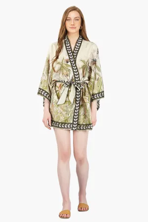 Olivia Printed Kimono Cover up