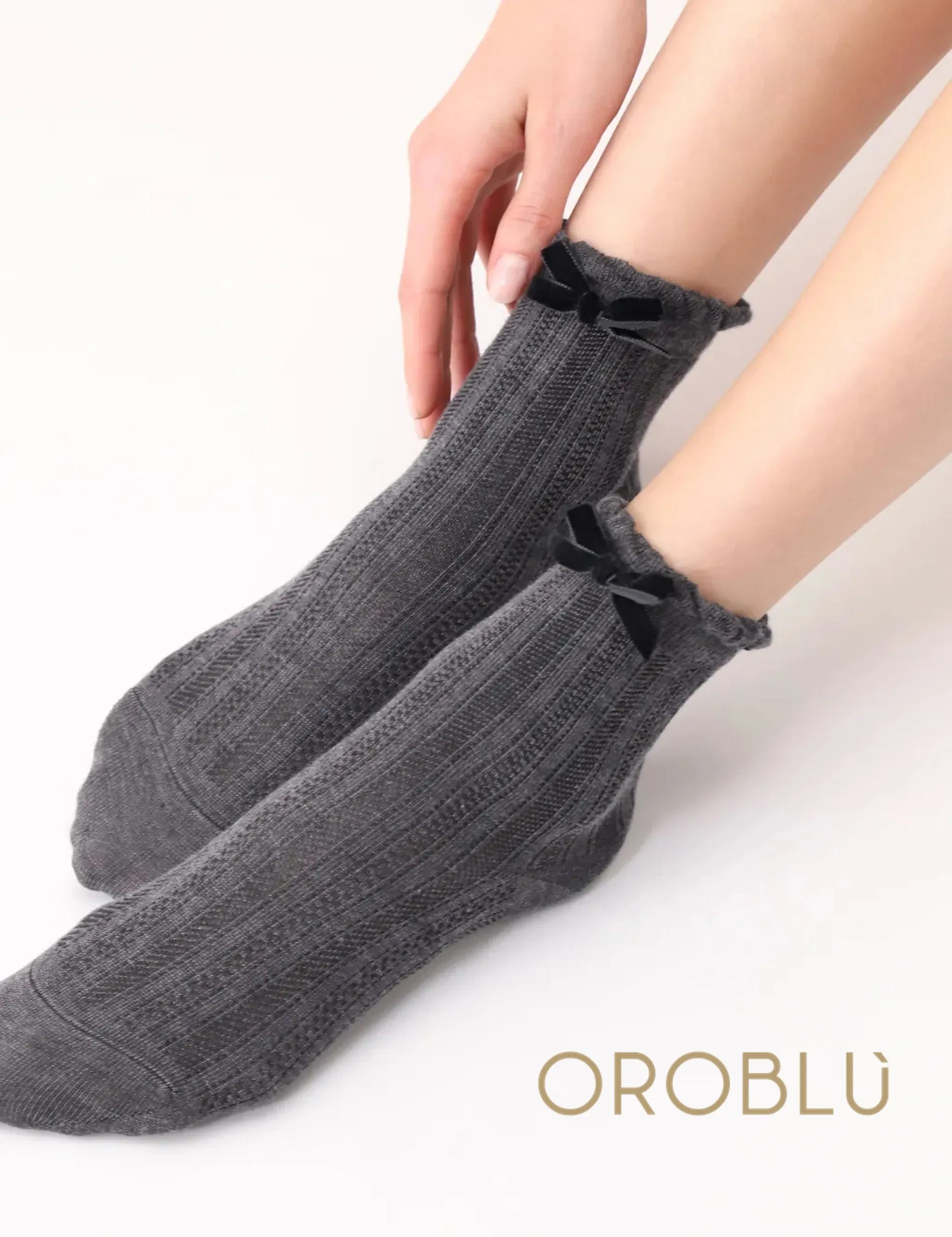 Oroblu Papillion Sock Black VOBC67933