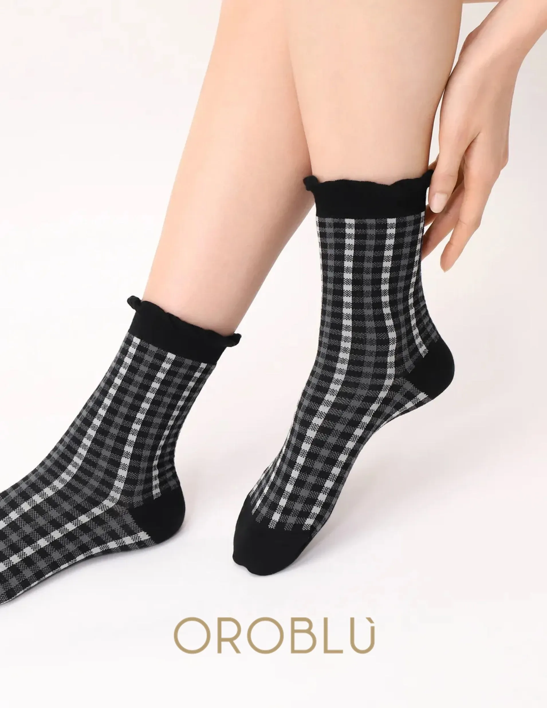 Oroblu Small Square Cotton Sock VOBC67935