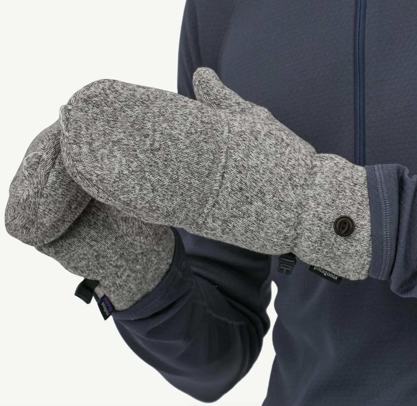 Patagonia Better Sweater Gloves Birch White