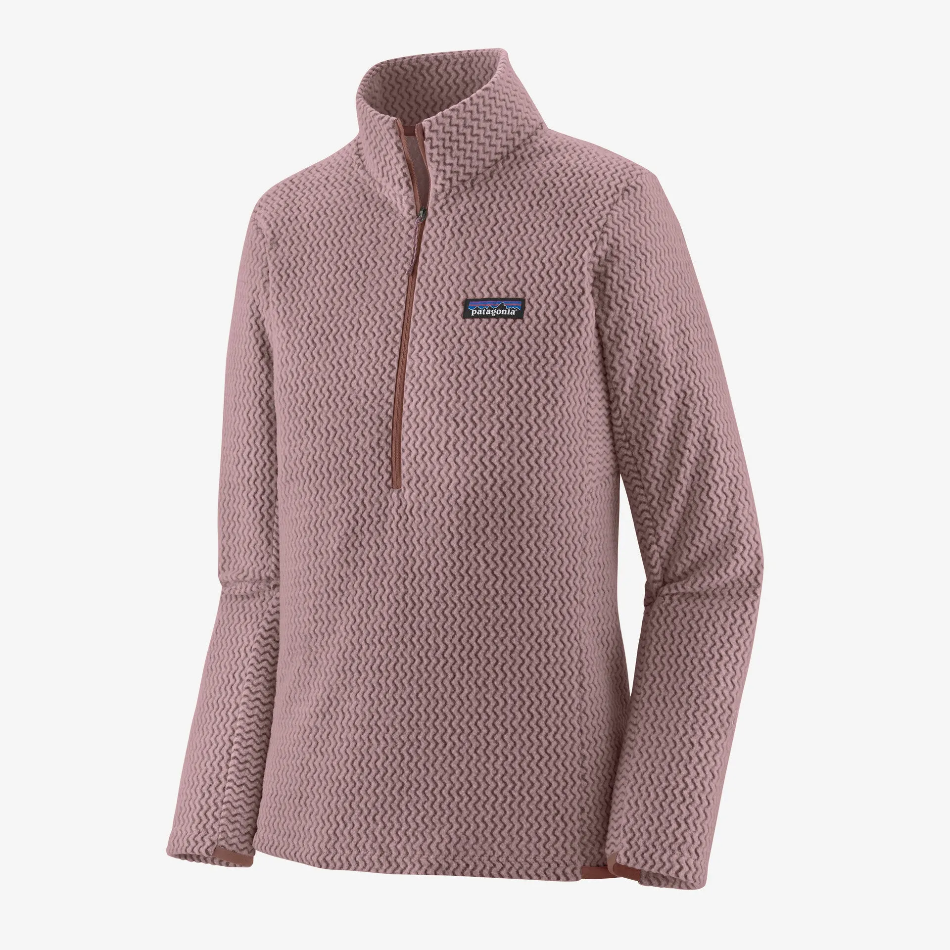 Patagonia Women's R1 Air Zip-Neck - STORMY MAUVE