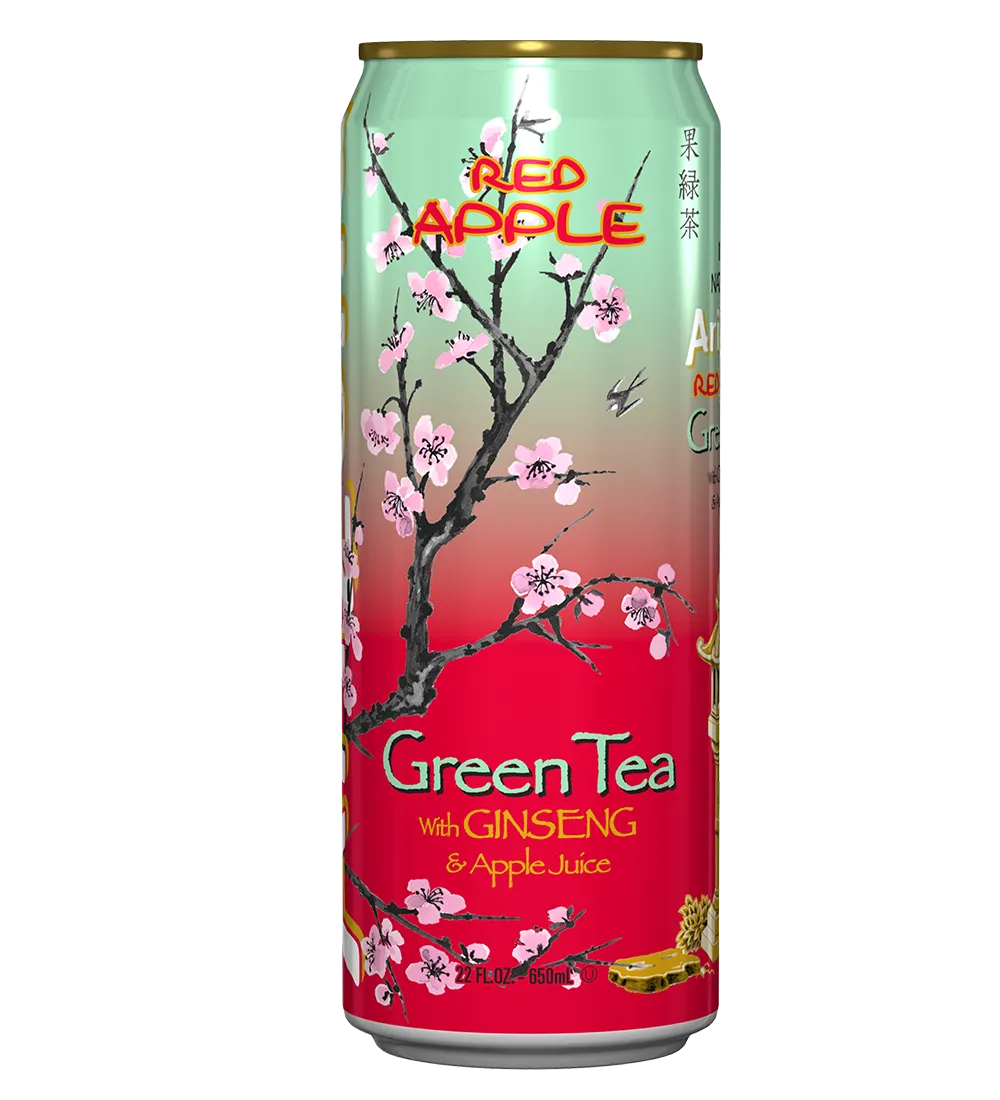 Red Apple Green Tea 23oz BIG CAN