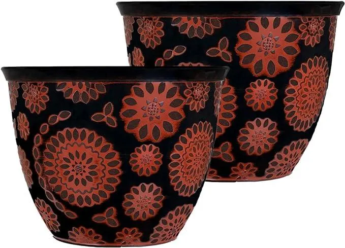 SG Traders™ Chengdu Plant Pots (pack of 2)