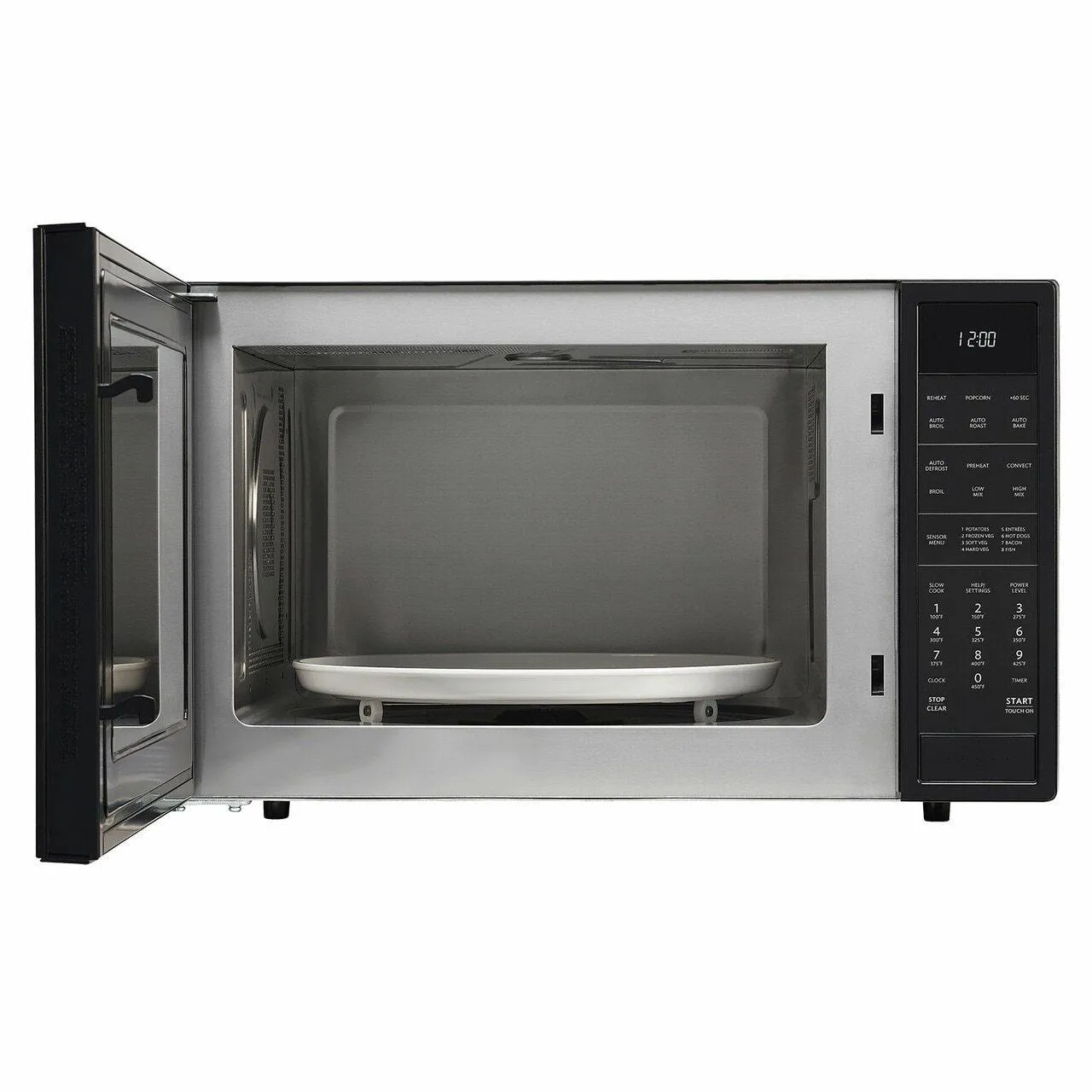 Sharp SMC1585BB 1.5 cu. ft. 900W Sharp Matte Black Carousel Convection Microwave Oven