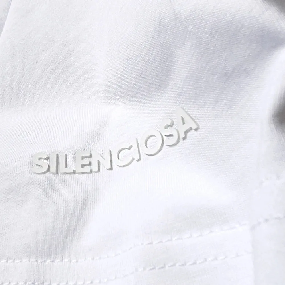 SILENCIOSA Embossed TShirt - White