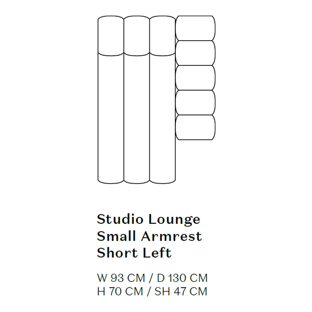 Studio Lounge Sofa w/ Arms - Modules