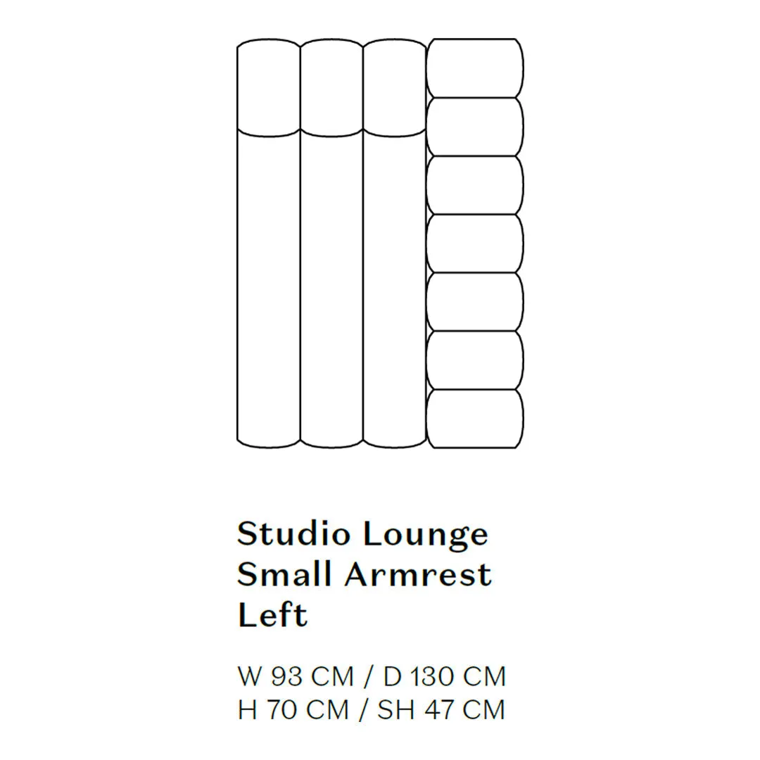 Studio Lounge Sofa w/ Arms - Modules