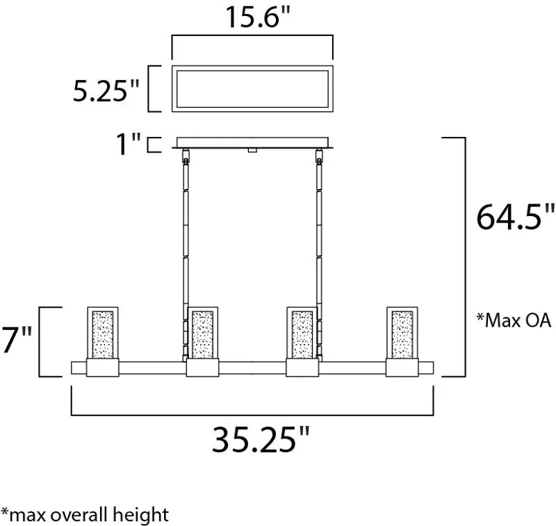 Sync 11.5" 16 Light Single-Tier Chandelier in Polished Chrome