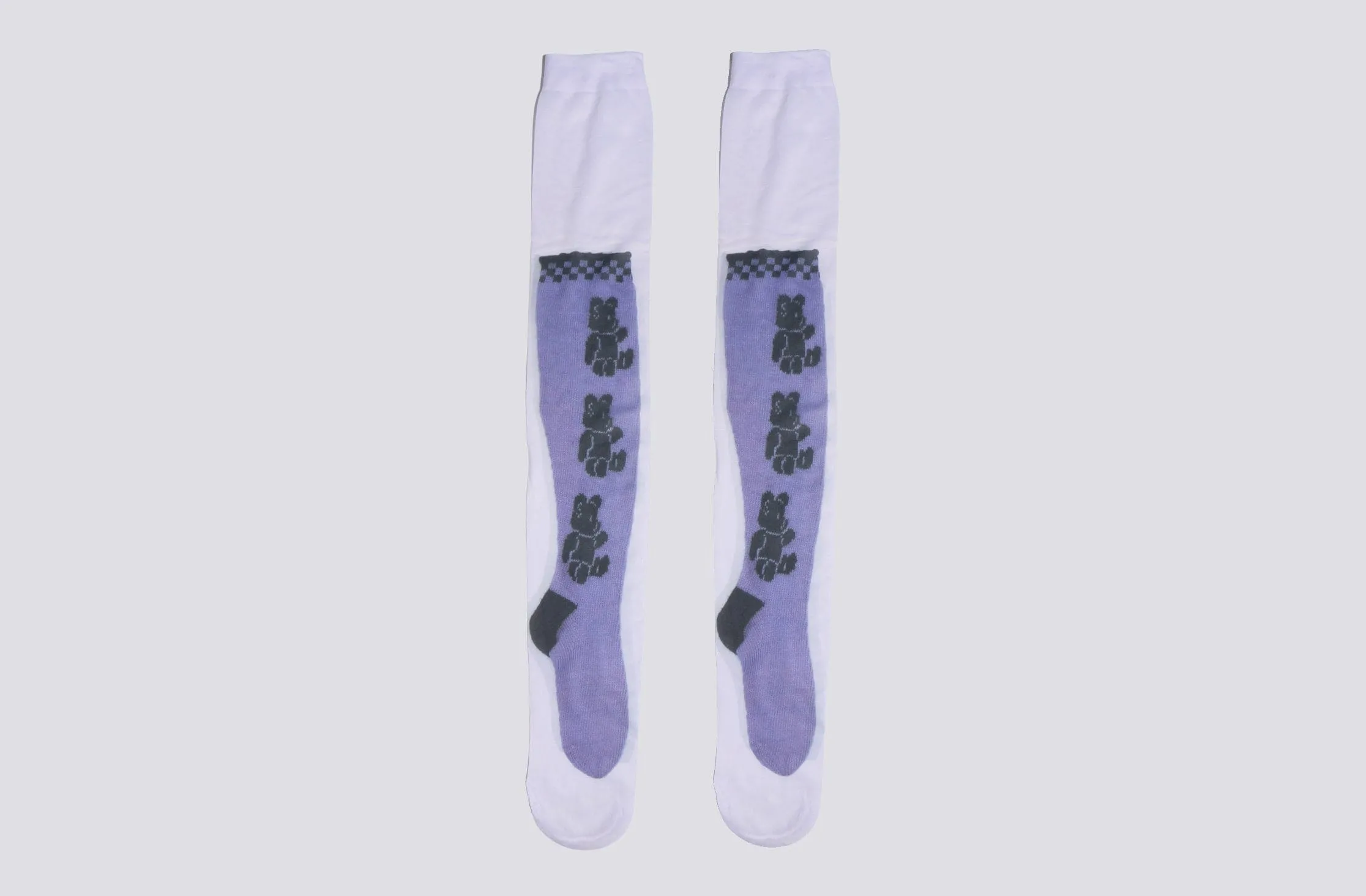 Teddy Knit Socks On Socks